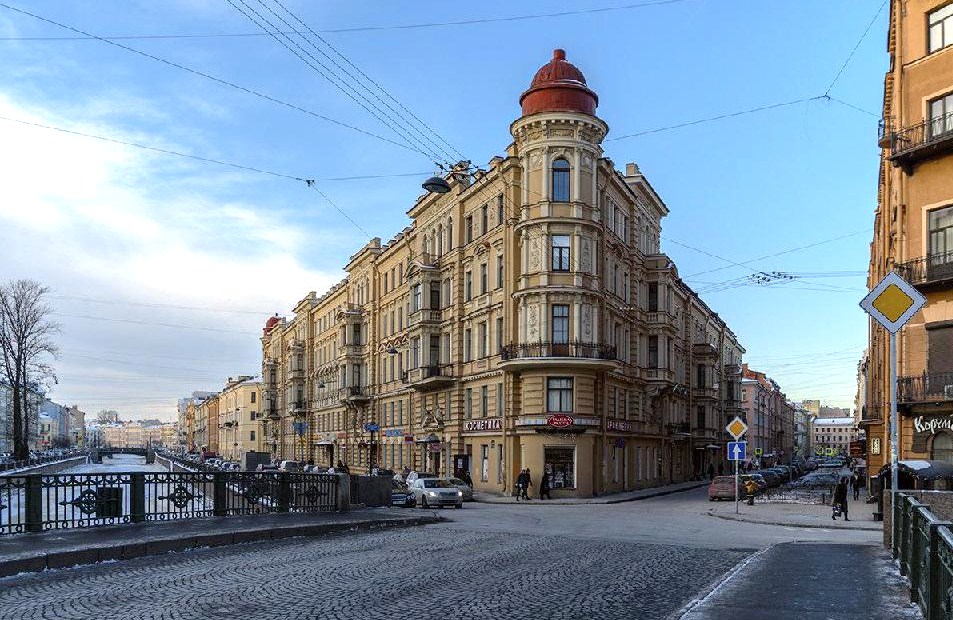 Дом № 71 на канале Грибоедова. 1886 – 1888. Архитектор П.Ю. Сюзор