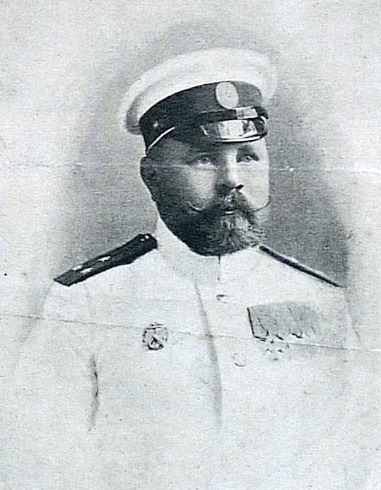 Лейтенант М.С. Подушкин, командир миноносца «Внушительный», 1904 год