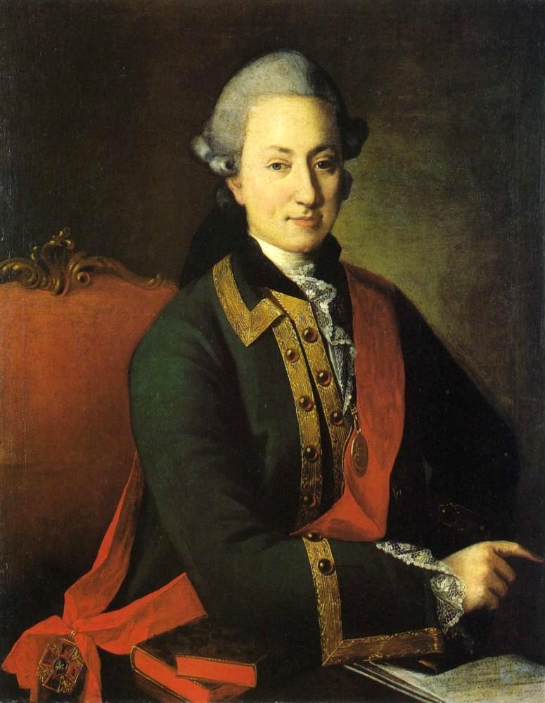 К.-Л. Христинек. Портрет графа Ф.Г. Орлова. 1768. Приморская картинная галерея, Владивосток