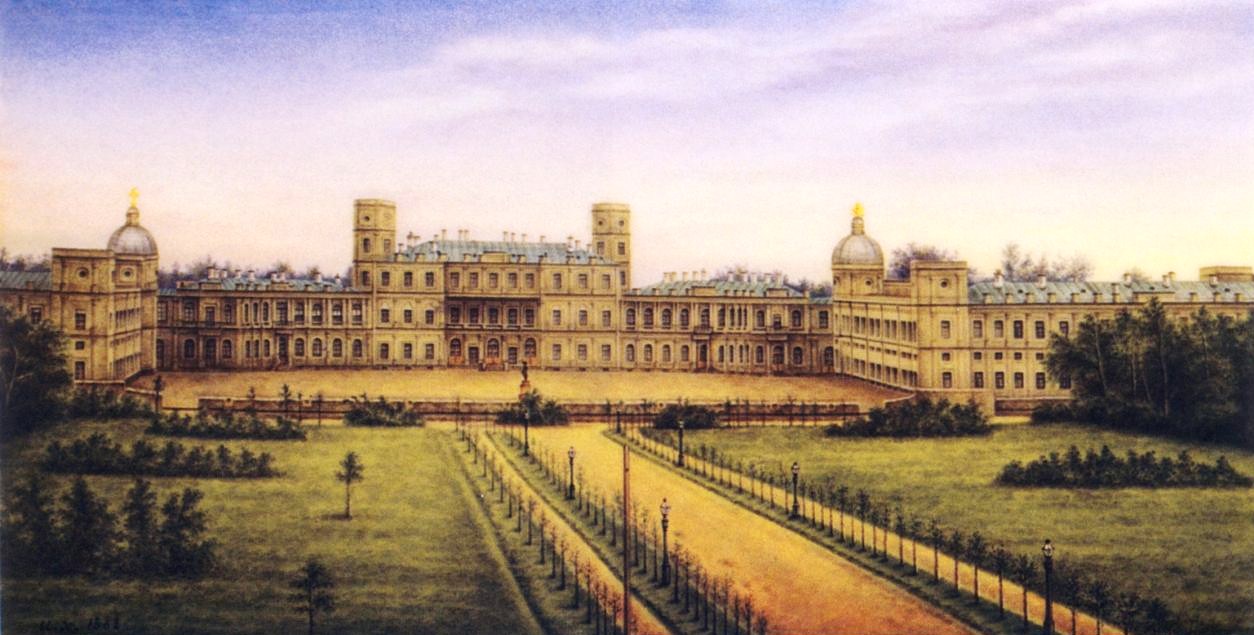 Гатчинский дворец. 1870-е годы.