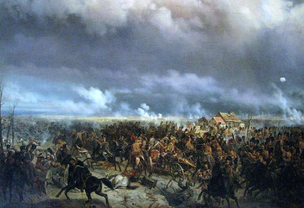 Сражение при Грохове. Картина Богдана Виллевальде