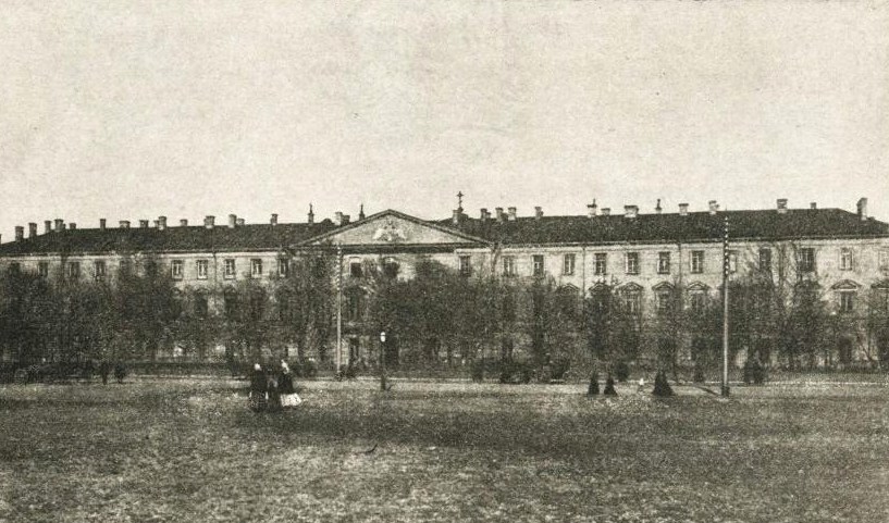Николаевское кавалерийское училище. Старая фотография