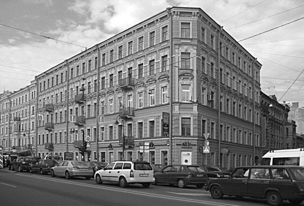 Дом № 27 на Лиговском проспекте Петербурга