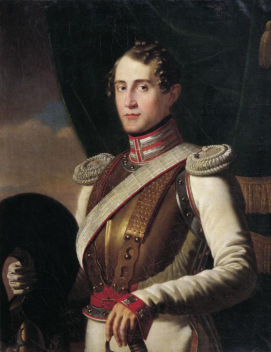Портрет А.Н. Арапова в мундире Кавалергардского полка.
Работа Д. Антонелли, 1829 год