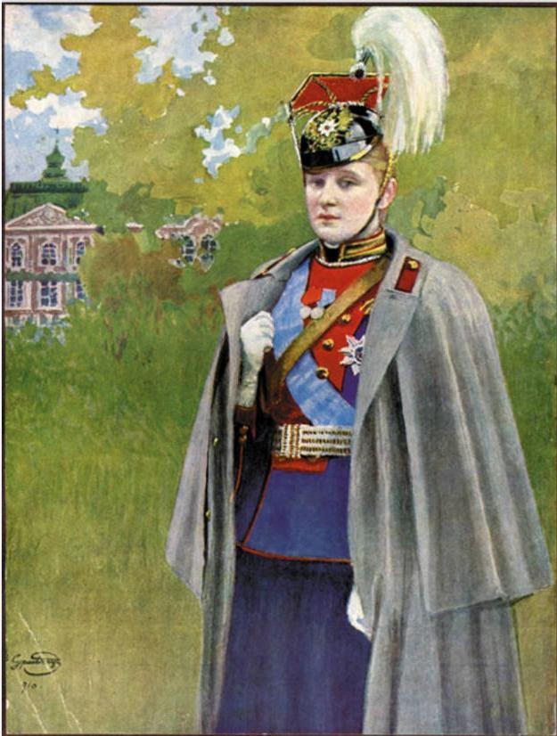 Императрица Александра Федоровна
в мундире лейб-гвардии Уланского полка