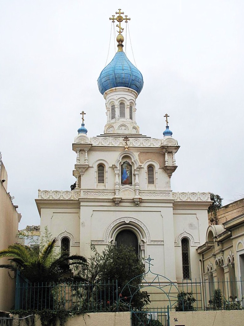 Церковь иконы Пресвятой Богородицы «Всех скорбящих Радость»
и Николая Чудотворца в Ментоне.