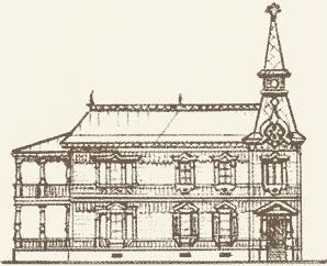 Архитектор Г.П. Кестнер. 
Проект дома на Люцевской, 7. 1872 год