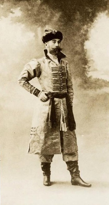 Генерал-майор Христофор Платонович Дерфельден
в костюме боярина времён царя Алексея Михайловича